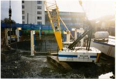Coombs site during early stages of shaft digging.